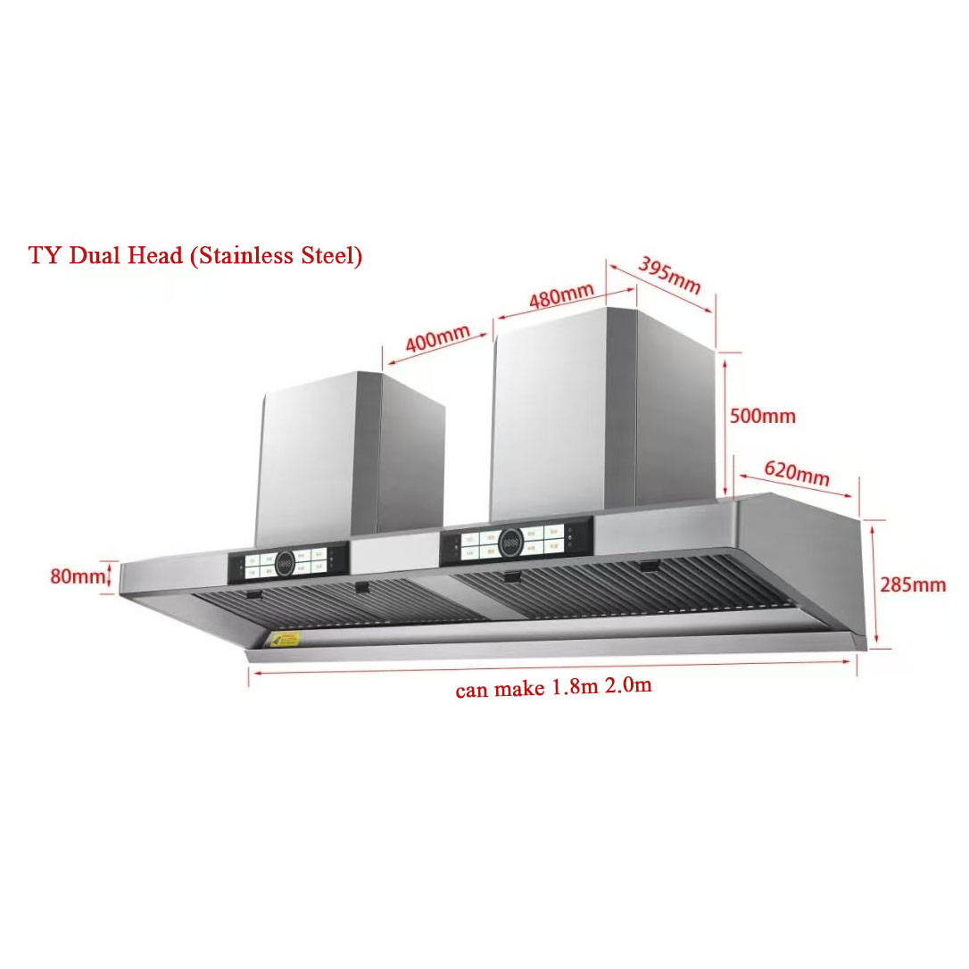 Restaurant Exhaust Cooker Hood - Range Commercial Kitchen review and price