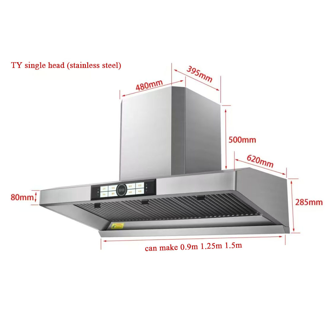 Restaurant Exhaust Cooker Hood - Range Commercial Kitchen review and price