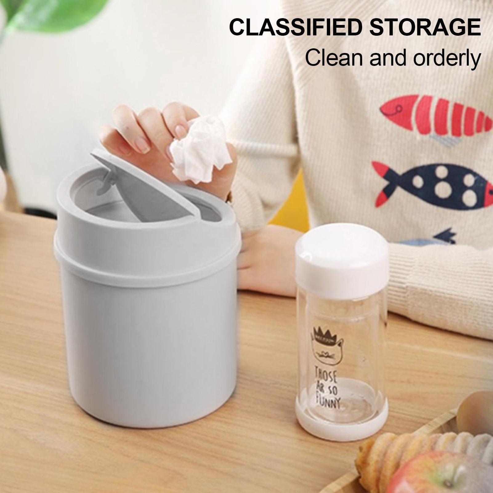 1Pc Mini Waste Bin Trash Can w - Commercial Kitchen Bin review and price